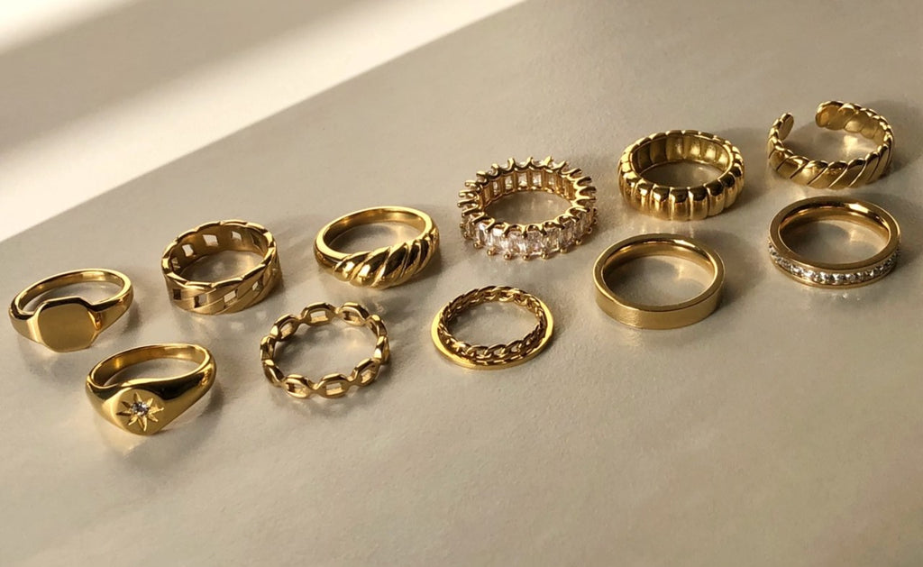 range of Gold rings - Suradesires