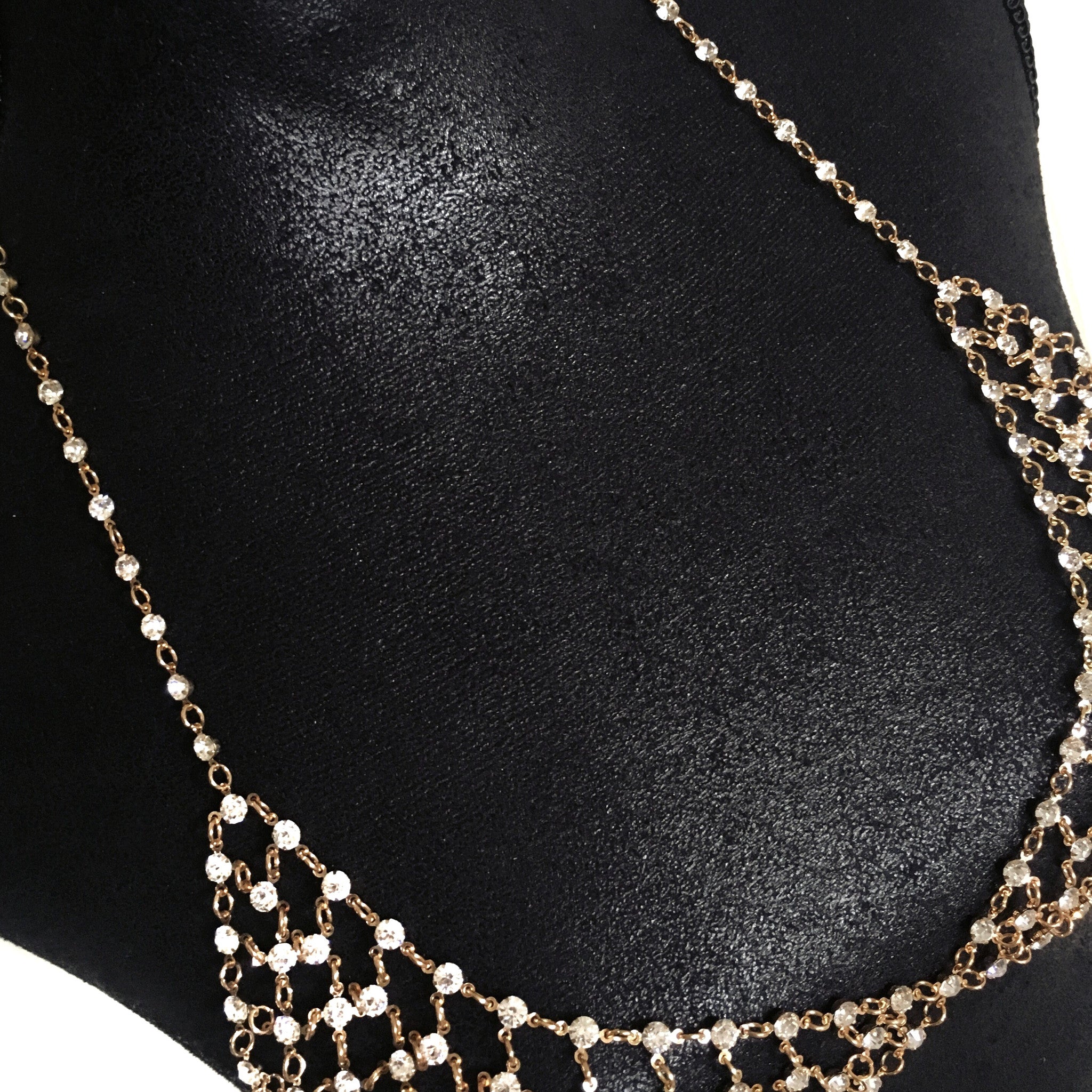 Rhinestone bra chain, Fashionsarah.com