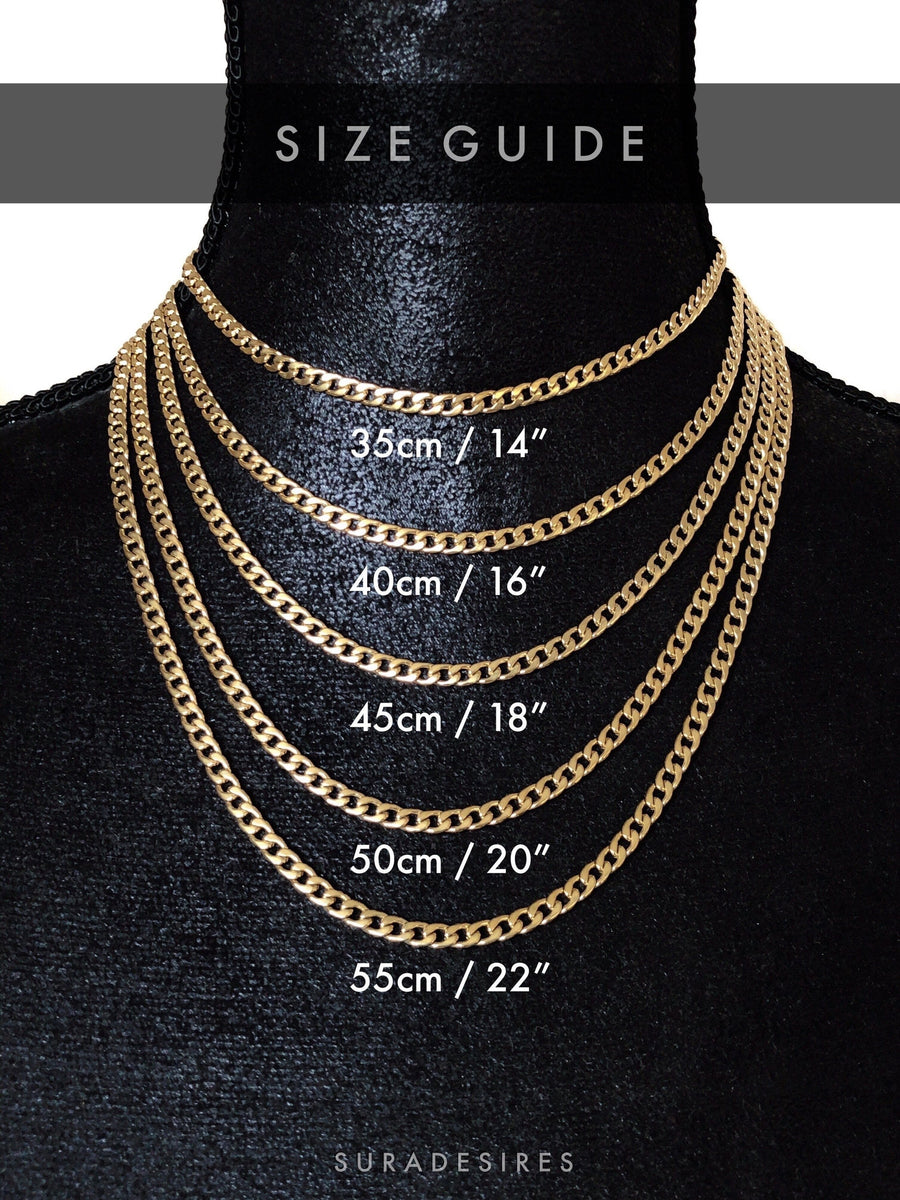 Imogen Silver Cuban chain – Suradesires